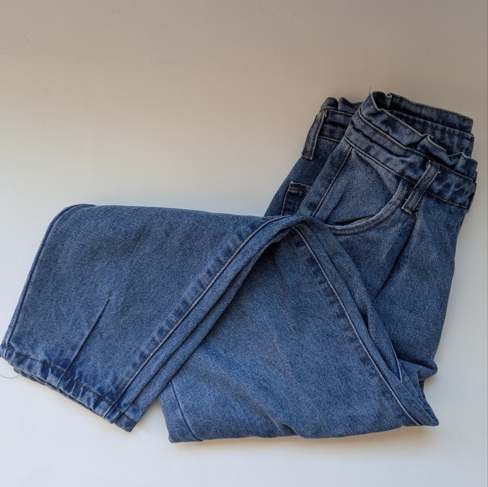 Skinny Fries Medium Wash Balloon Jeans Size 3